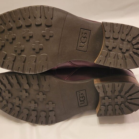 UGG Ankle Booties Plum Color Size 6 - Picture 8 of 12